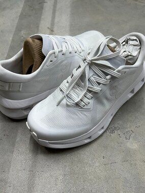 On Running Women's All-White Cloudnova Sneakers
